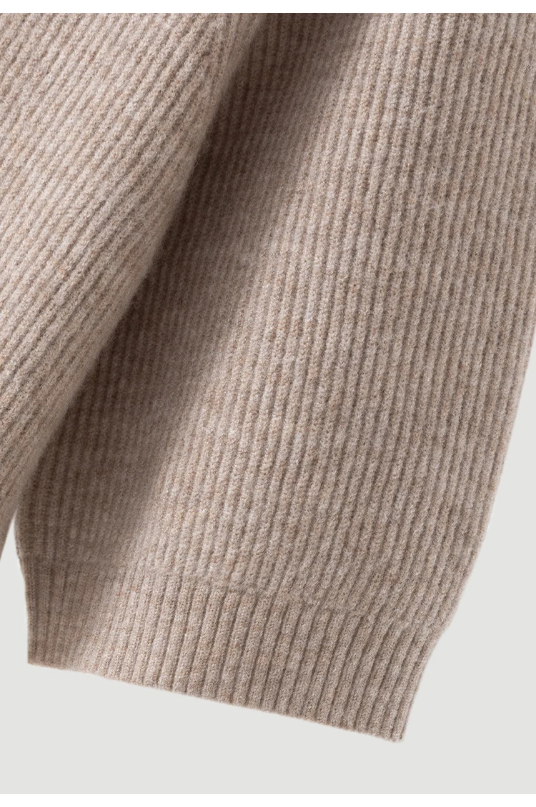 ML62125 Damen Schicker V-Ausschnitt Kurzarm Strickjacke mit Knopfleiste, gerippt, aus Modal-Mischgewebe, Frühherbst-Pullover – Detail 14