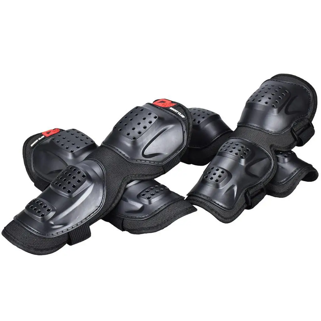 

4 шт./компл. наколенники, налокотники, комплект защитного снаряжения для езды на мотоцикле, MTB