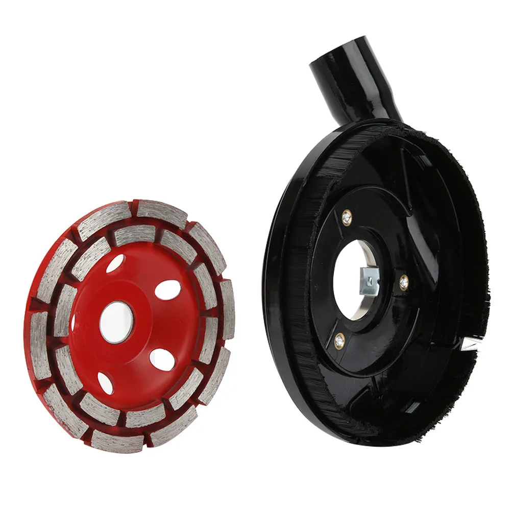 

5in Dust Shroud Dust-Proof Protective Cover + 125mm Grinding Wheel Angle Grinder Accessories Angle Grinder Accessories