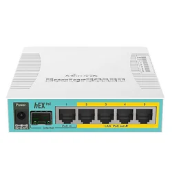 MikroTik RB960PGS (hEX PoE) switch poe per router smart gigabit completo