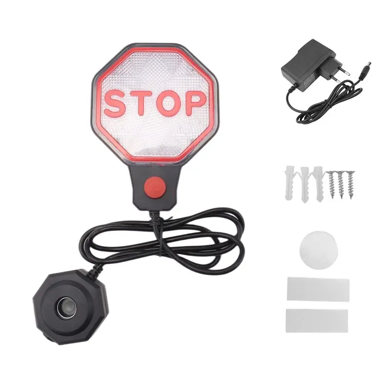 [NEW!A08R】 Parking Assist Sensor With Adjustable Garage Parking Aid, LED Indicators, Dual Power Source Compatibility Option EU P