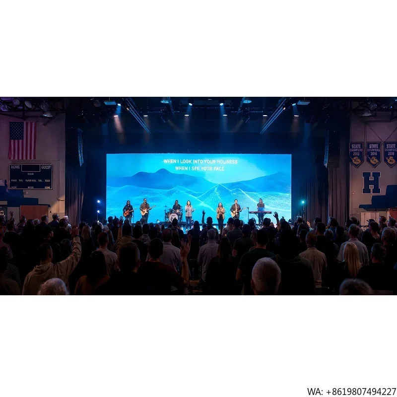 P3.91 Weatherproof Outdoor Rental LED Display for Open-air Concert Festival & Sports Gathering