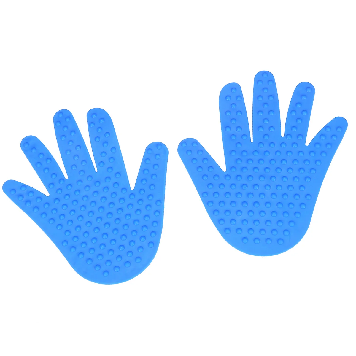 

1 пара синих пакетов с отпечатками рук, цветные, яркие, привлекательные для тренировки координации, координации рук и глаз, образовательные принадлежности для дома