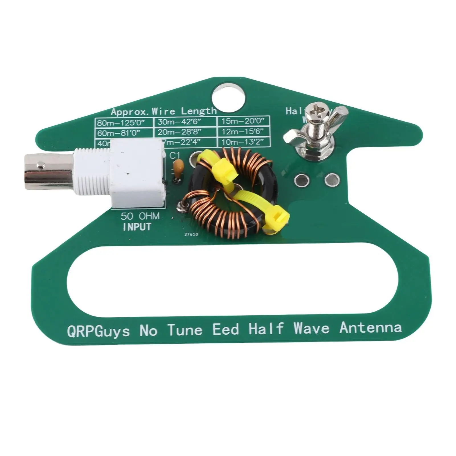 

Shortwave Balun 49 to 1 Wideband Transformer BNC Female PCB Antenna Tuning Device For RF Applications