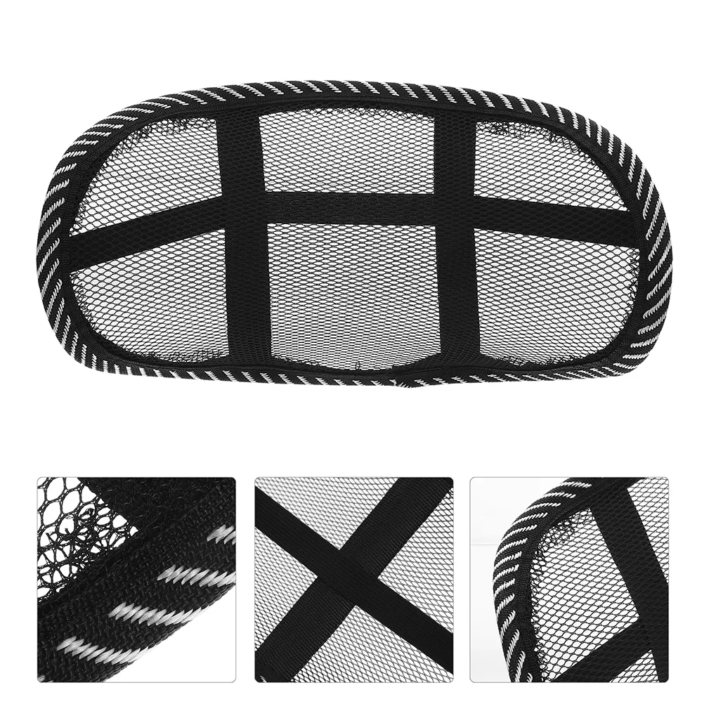 

2 Pcs Neck Pillow Car Headrest Ride Diving Mesh Cloth Recliner Accessories