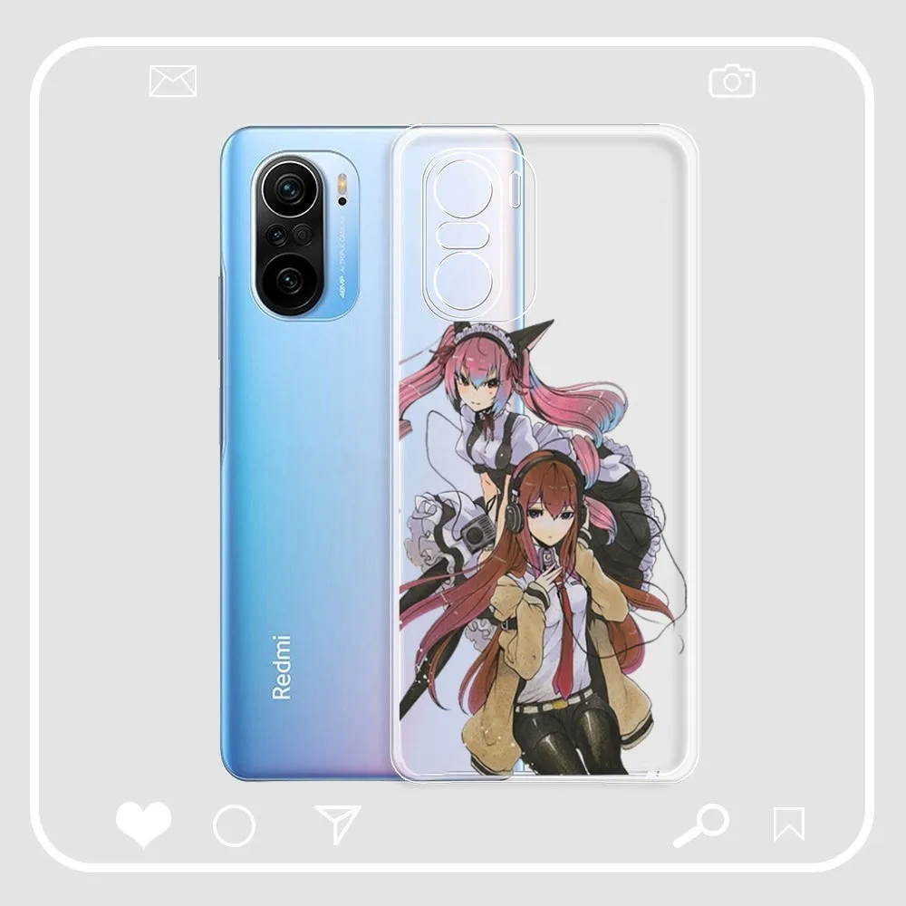 Steins Gate Okabe Anime Phone Case for Samsung S10 20 22 23 A10 40 for Xiaomi10 Note10 for Huawei P50 20 Honor60 70