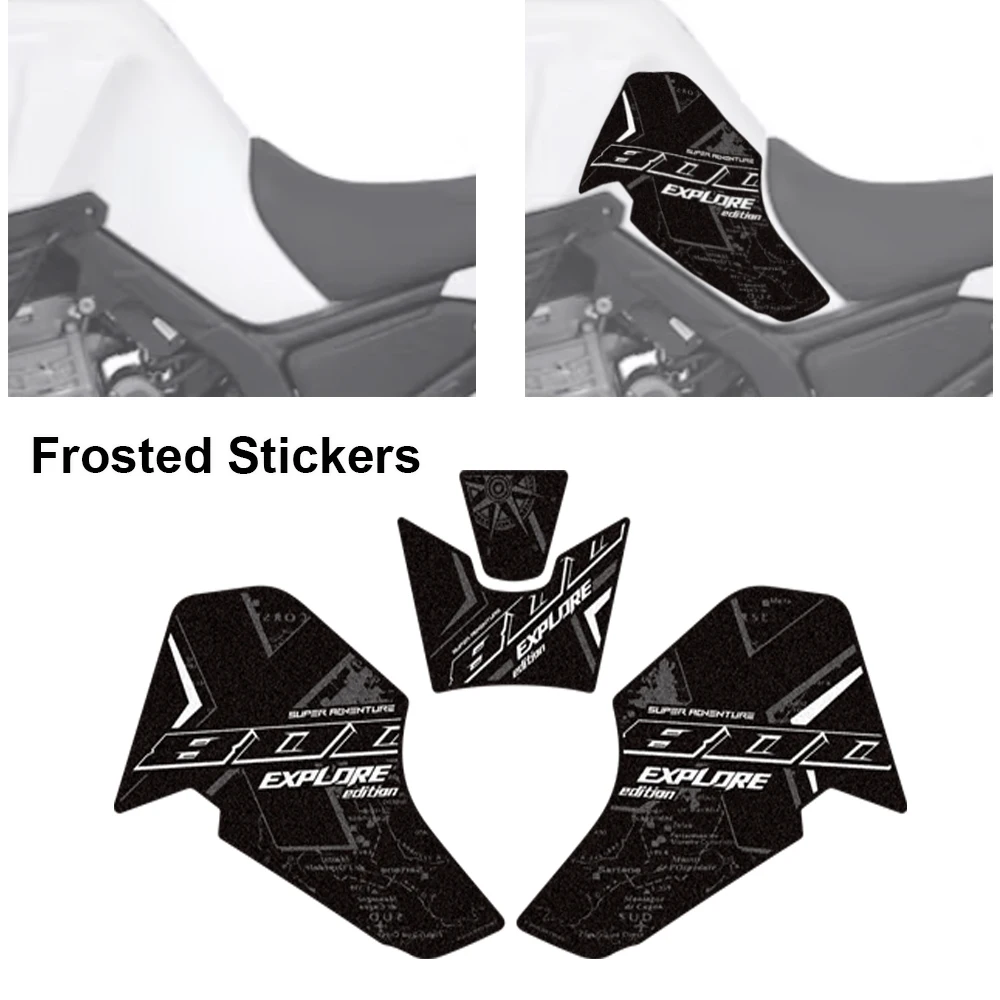 

New Decoration kit Frosted Stickers Motorcycle Body Tank PVC Decals Protection For Kove 800X 800 X TOURING GT 2025 2026
