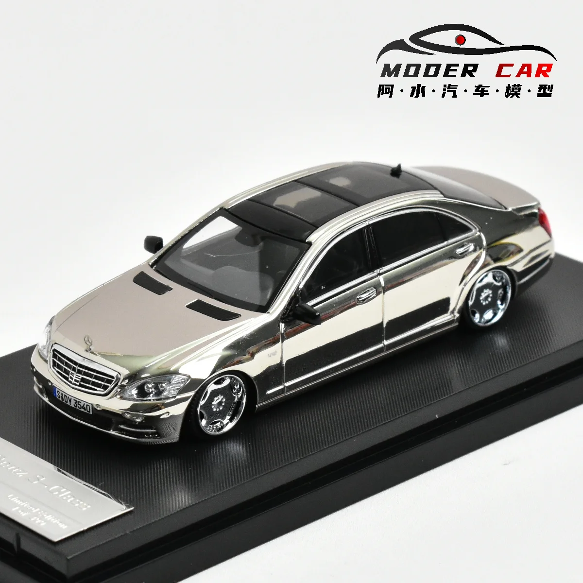 Auto Deco 1:64 S-Class S600L Low lying Diecast Model Car