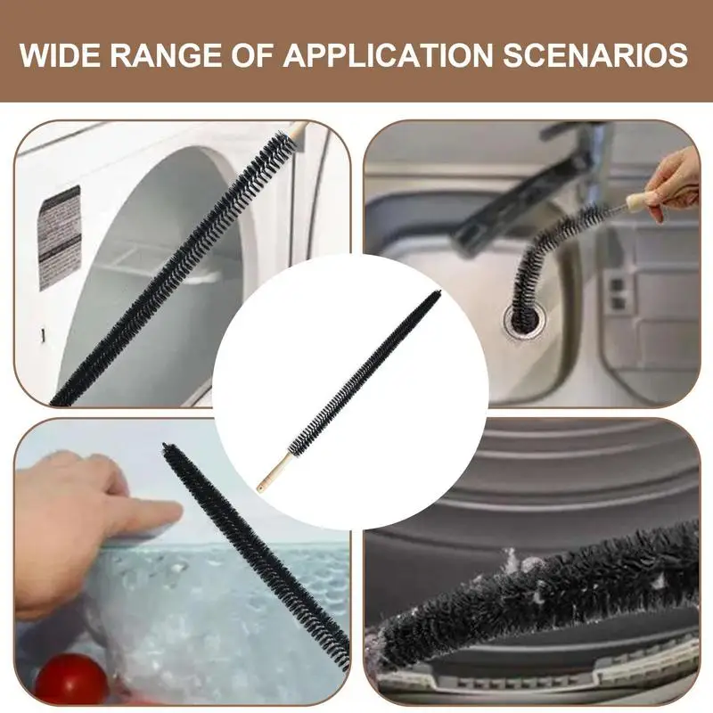 Radiator Cleaner Brush Dryer Machine Brush Portable Dryer Washing Machine Brush Cleaning Scrubber For Clothes Dryer Radiators