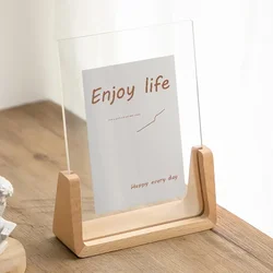 Photo Wooden Picture Frame For Walls Hanging 10X15 A6 Vintage Photo Frame Stand For Pictures Photo Decor Commemorative Gift