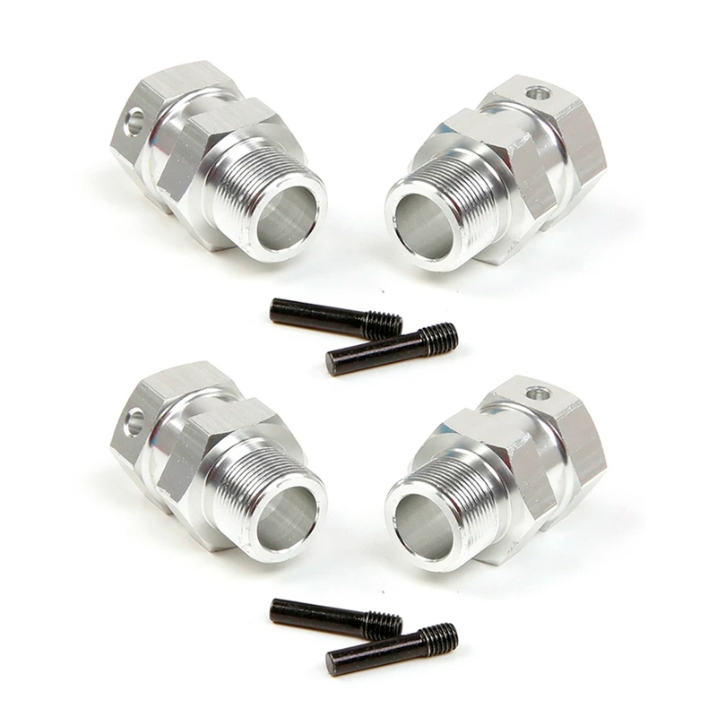 4X Upgrade Hex Hub Set For 1/5 HPI KM ROFUN ROVAN Baja 5B RC CAR PARTS-Rear