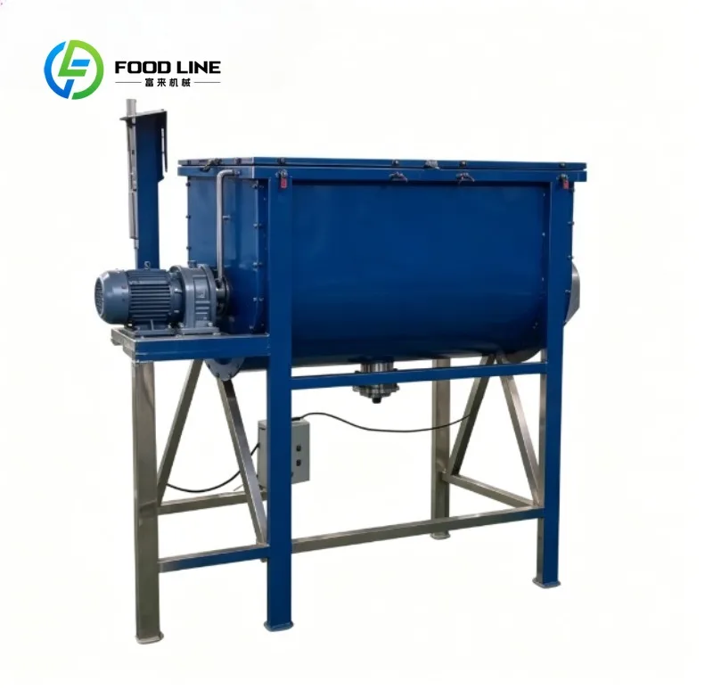 Commercial Feed Mixer Machine Automatic Animal Feed Blending Equipment for Poultry Cattle Farm