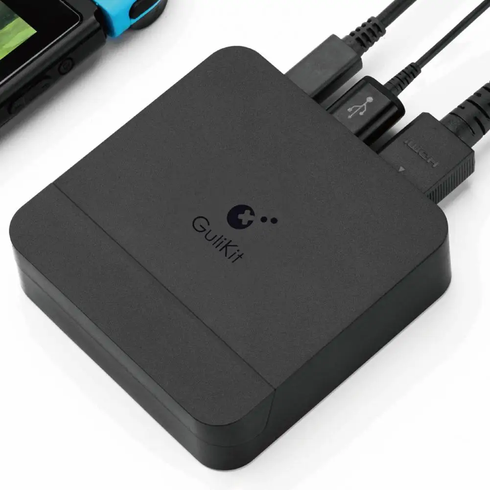 Estación de acoplamiento de consola de juegos práctica, soporte de cargador, resistente al desgaste, tipo C, compatible con HDMI