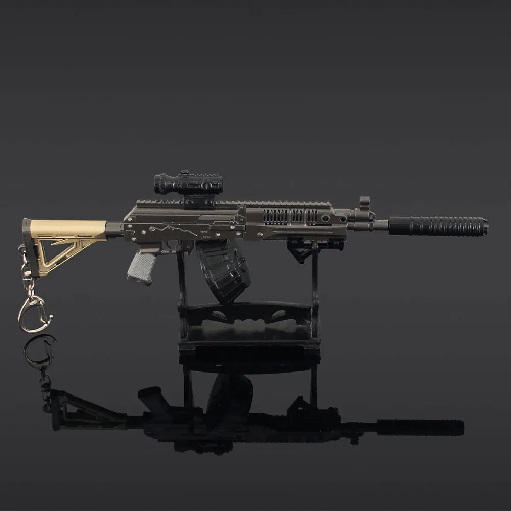 انفصال RPK16 رشاش نموذج سبيكة لعبة لعبة تحصيل المفاتيح حلية