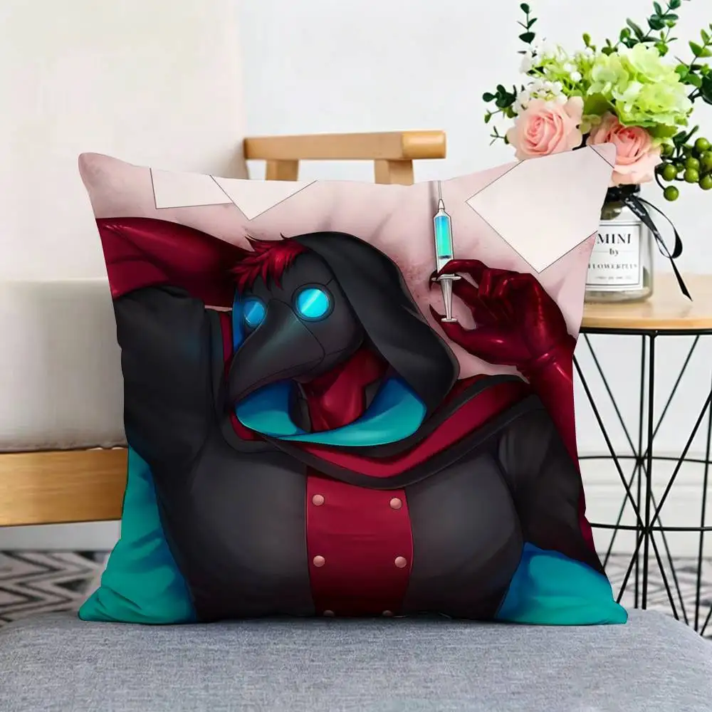 Doctor The F-Freak Circus Double-sided print Pillow Case Pattern Printed Pillowcase For Living Room Sofa Cushion Cover