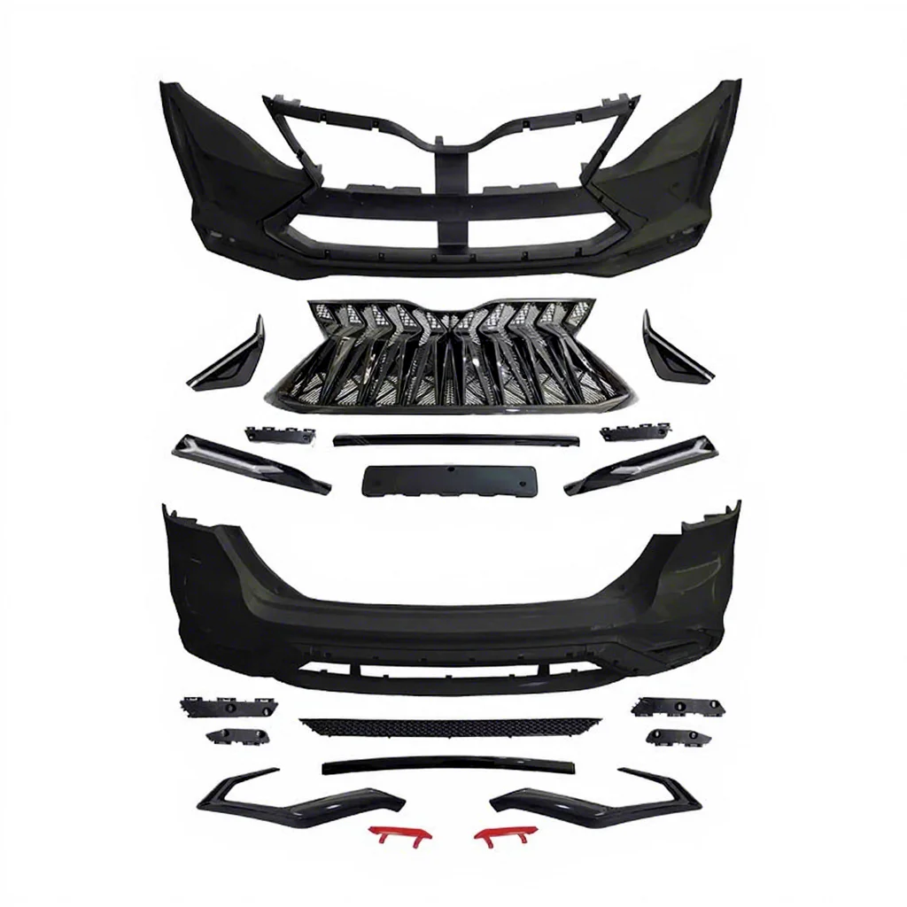 

2009 2013 2016 upgraded front and rear bumpers refitted Super Sport grille lip spoiler body kit