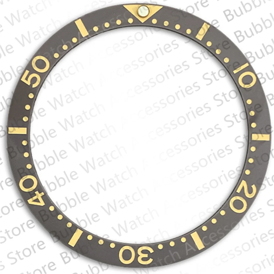 38mm*31.5mm Ceramics Grey Blue Black Bezel Insert Fit For SKX007 SKX009  SRPD Submariner Automatic Men Watches