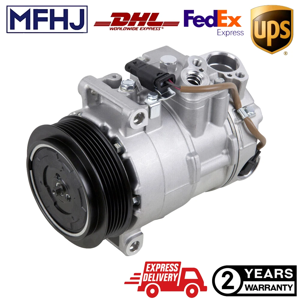 For Mercedes C300 C350 E350 & ML250 AC Compressor & A/C Clutch DAC