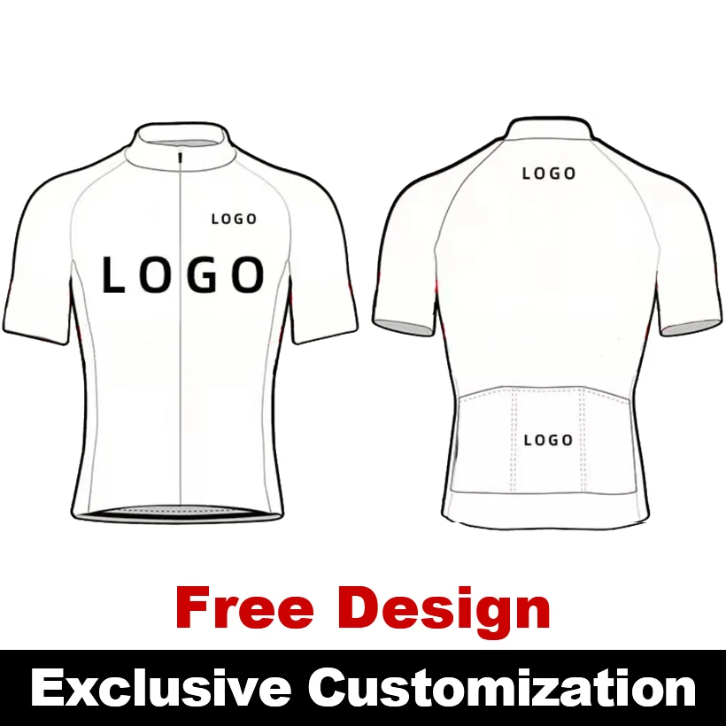 2024 DIY Design niestandardowy zespół mężczyźni rower zestaw odzieży rowerowej spersonalizowane dostosowane koszulki rowerowe Mtb Maillot Ciclismo