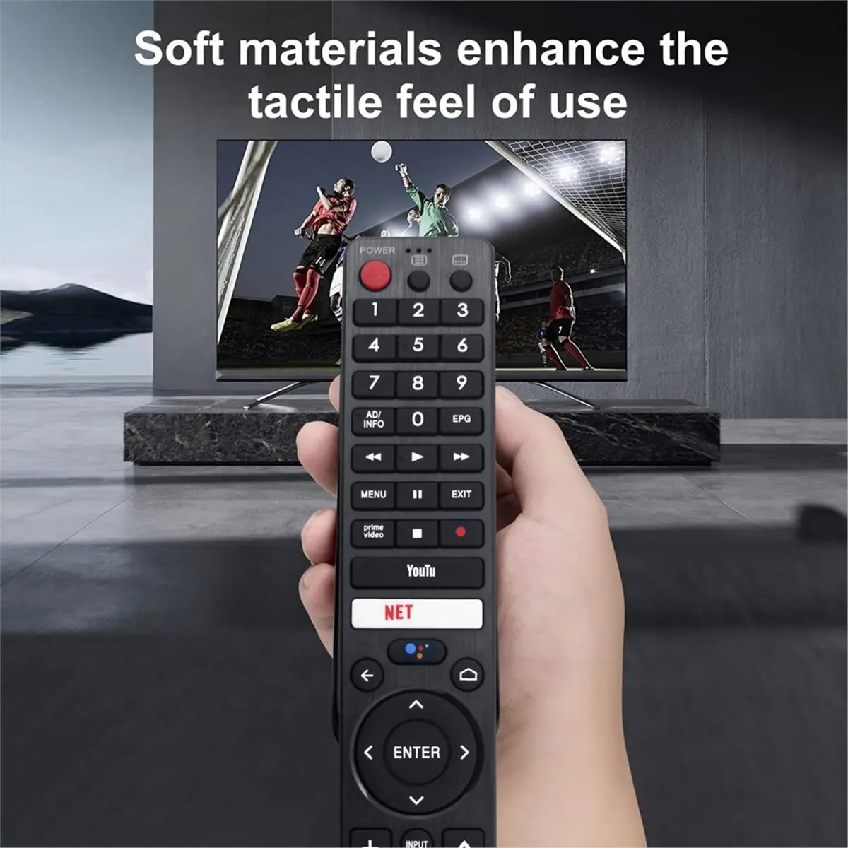 Y478A NOW Replace GB326WJN8A Voice Remote Control for TV GB326WJN8A Remote Control