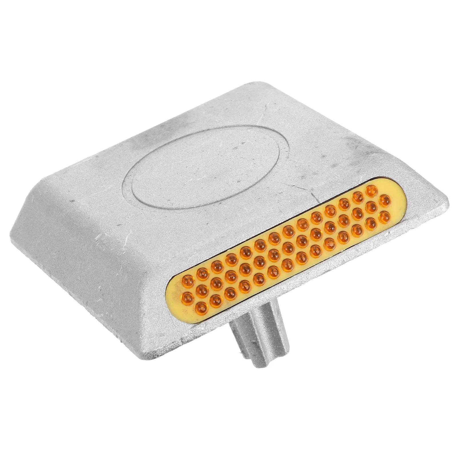 

Aluminum Reflective Road Markers Durable Night Visibility Driveway Accessories Safety Reflectors Highway Parking Lot