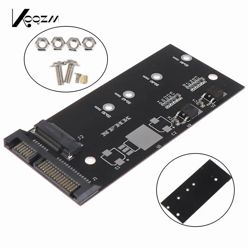 1pcs B+M Key SATA M.2 Ngff Ssd To Sata 3 Raiser M.2 To Sata Adapter Expansion Card Hot Sale