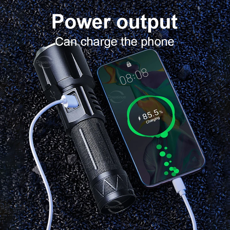 سوبر XHP360 أقوى مصباح ليد جيب Usb قابلة للشحن زوومابلي التخييم الشعلة عالية الطاقة فانوس لمصباح الصيد في الهواء الطلق