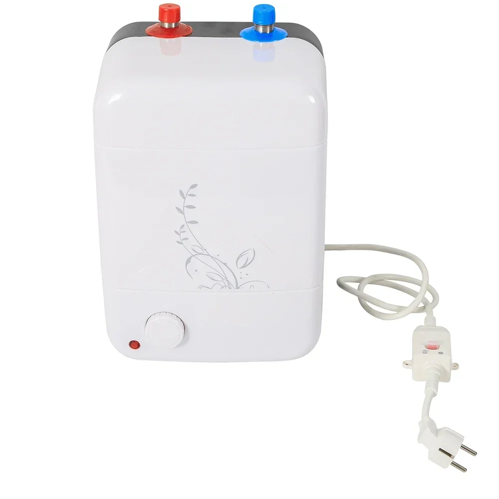 

L # Электрический резервуар для хранения горячей воды 8 л, водонагреватель, бойлер под раковиной, кухня, 1,5 кВт