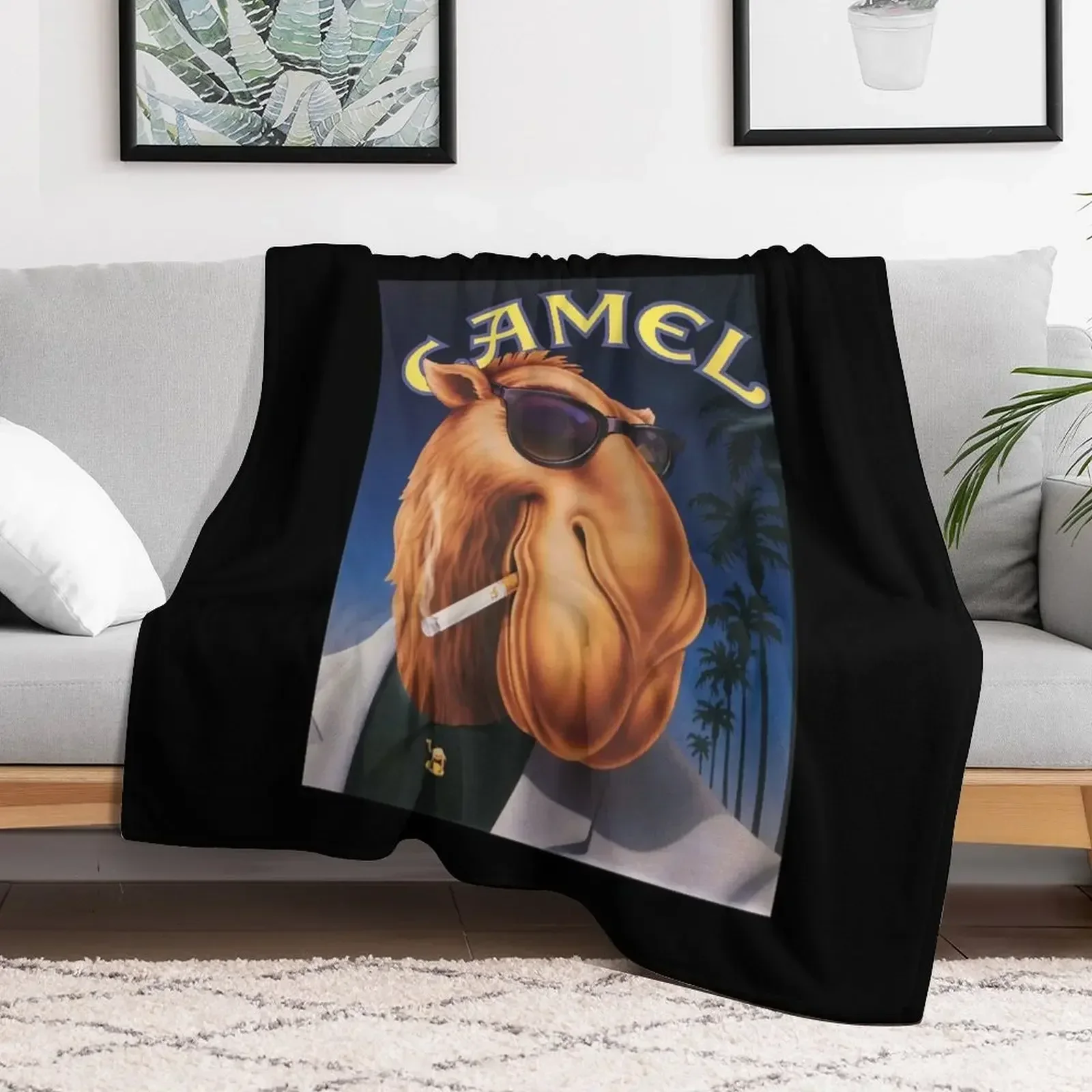 

Camel Cigarettes Throw Blanket Bed blankets ands anime Blankets
