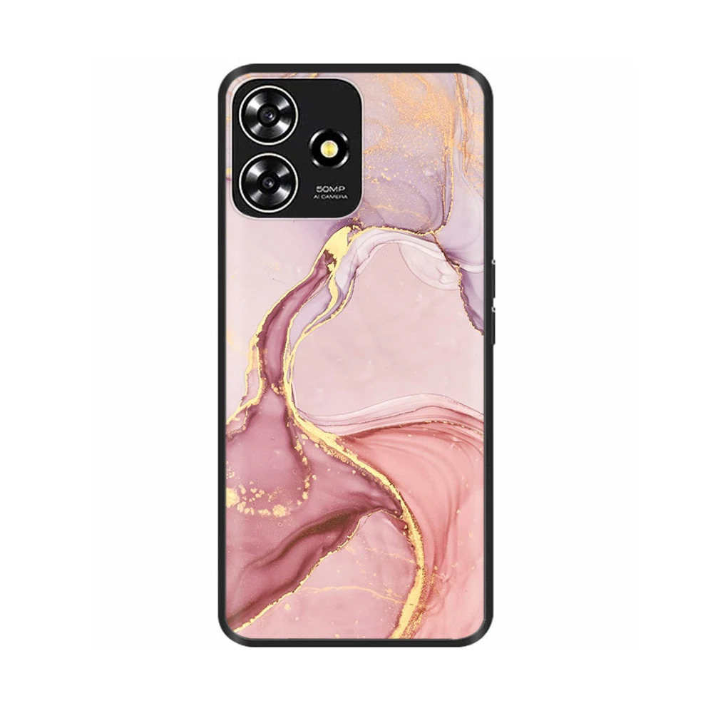 For ZTE Blade A73 4G Case Soft Silicone Cool Animals TPU Flower Phone Cases For ZTE Blade A73 4G BladeA73 A 73 Lovely Back Cover image 6