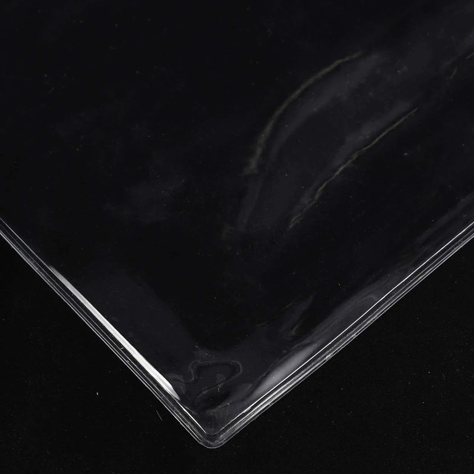 

2pcs Parking Sign Holders Transparent Disabled Placard Storage Bag Car Display Case Secure Hook Multifunctional Auto