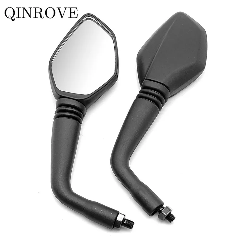 

10MM+- Motorcycle Rear View Mirror White Glass ABS Side Mirror For KTM Duke 125 200 390 690 790 ADV LC4 RC 390 RC200 690 SMC R