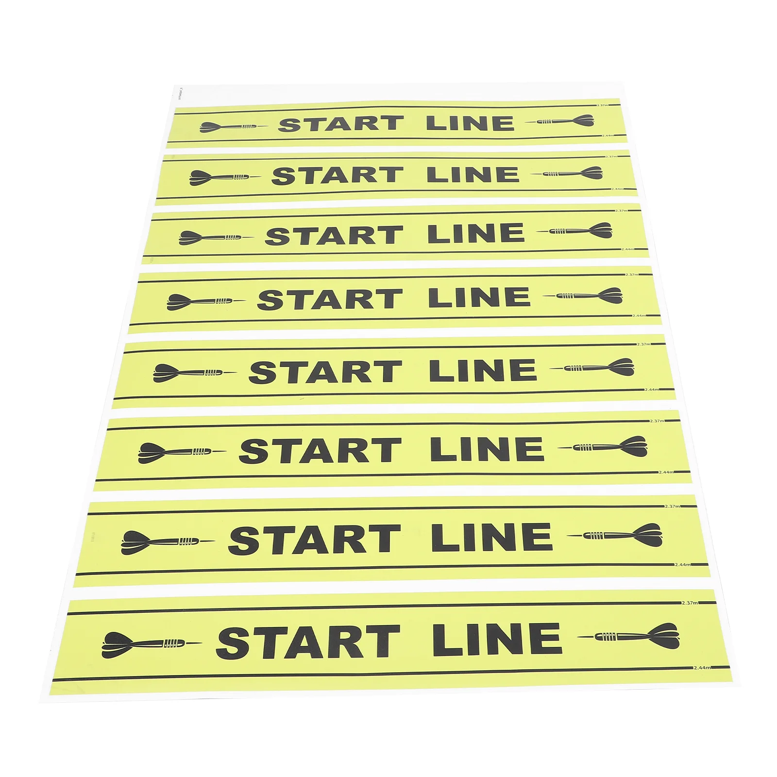 Throwing Line Gaming Stuff Game Floor Marker Accessories Ground Wall Sticker