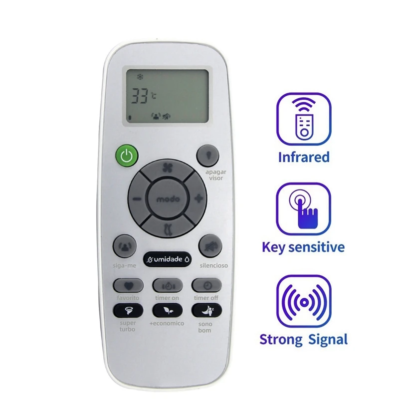 Controle remoto para hisense ac/c ar condicionado, novo, substituir dg11l1-51 ac