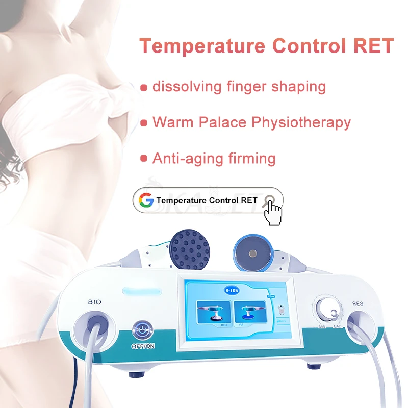 Hottest 448Khz RET Diathermy Fat Removal Anti Aging Machine with Temperature Control