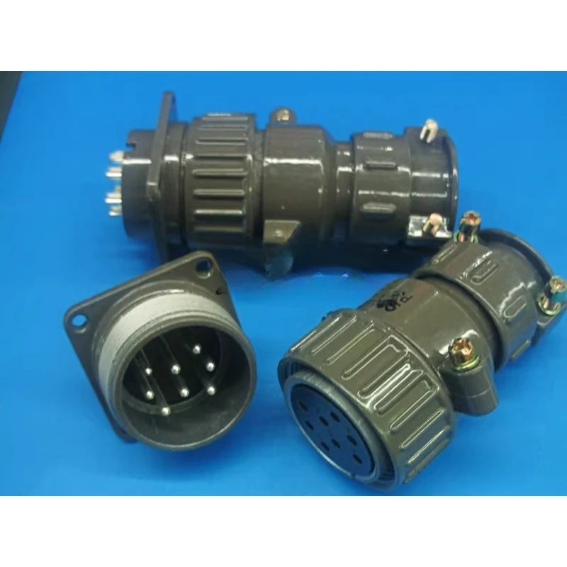 

Connector/aviation plug socket P32-8P aperture 32mm 8.10.12.14 core, aviation connector