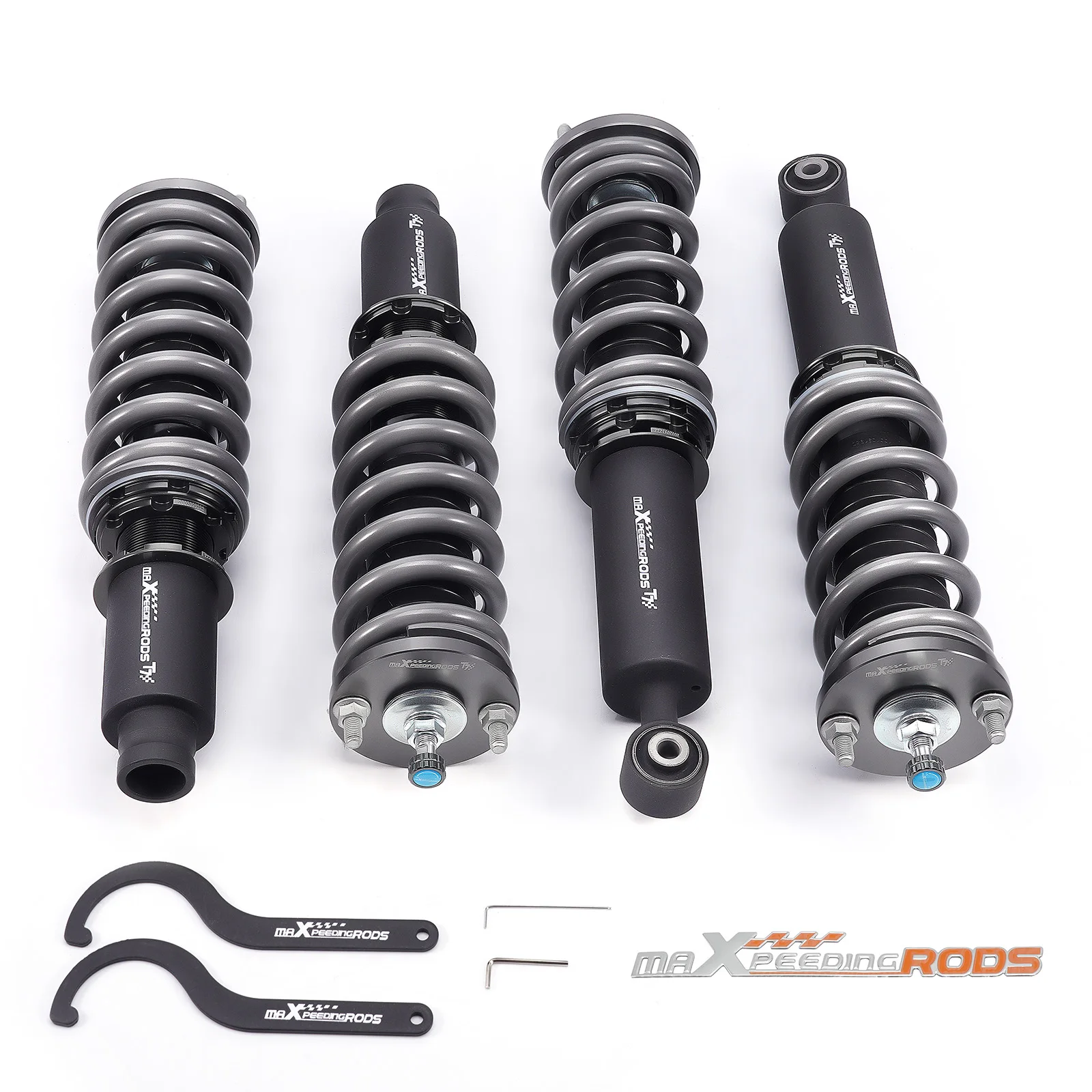 

MaXpeedingrods T7 24-ступенчатые демпферные койловеры, комплект стоек для Honda CR-V 1996-2001 1-го поколения RD1-RD3 FWD и AWD