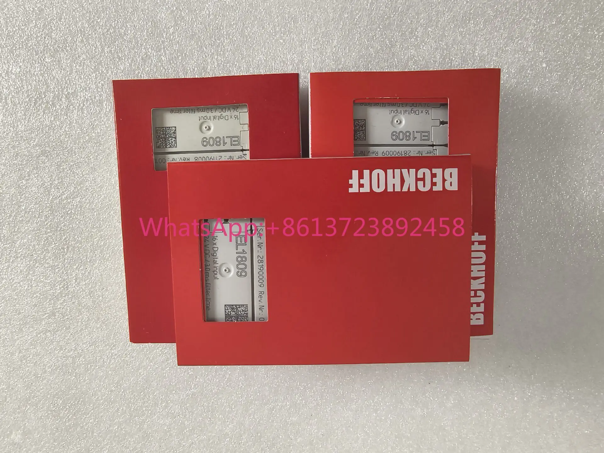 

BECKHOFF EL1809 with code, German Beckhoff module, spot.