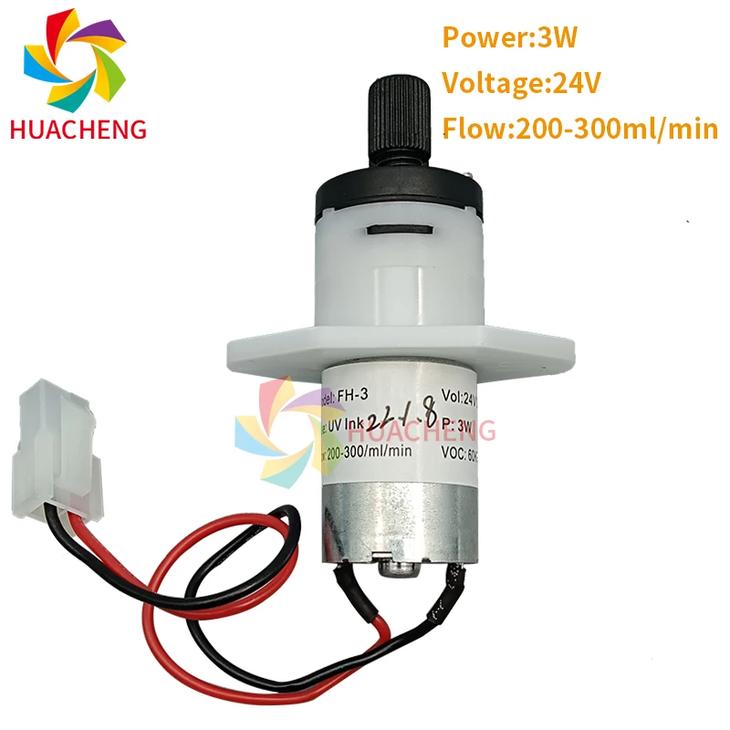 1Pc FH-3 Micro Diaphragm Ink Pump for Large Format UV Printer Ink Cartridge Refill