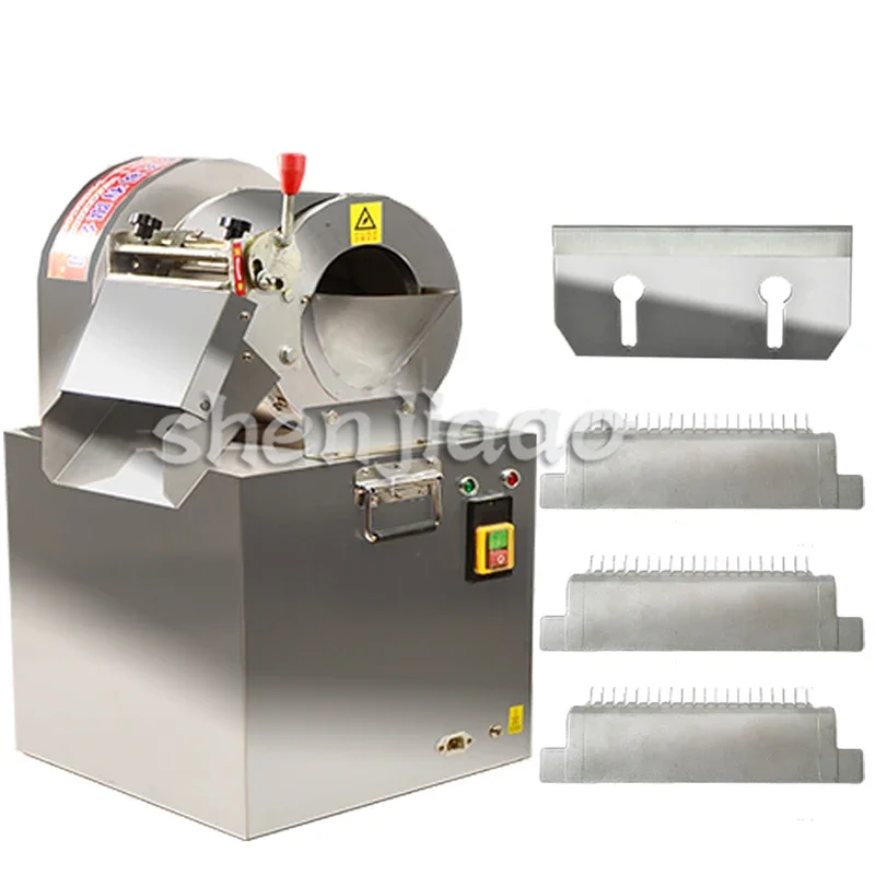 

300KG/H Electric Vegetable Cutter Machine Stainless Steel Potato lemon cutter Vegetable slicer Potato Fries Cutting Machine 1pc