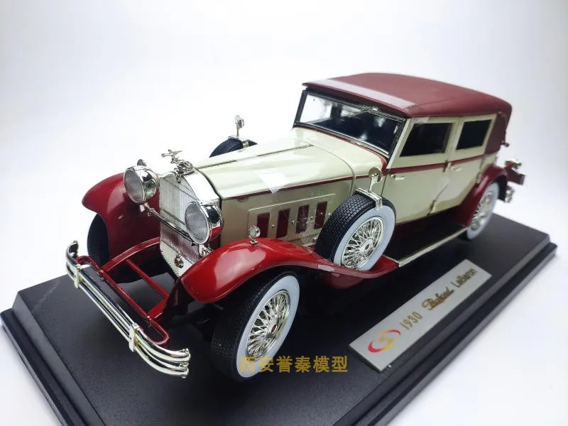 Signature 1:18 Packaid Lebaron 1930 Vintage Car All Open Alloy Metal Static Car Model Toy Gift