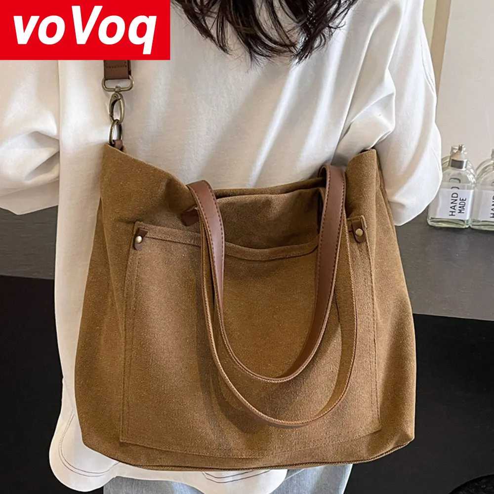 

Simple and Stylish Large Capacity Women's Shoulder Bag Hot Sale New Black Beige Large Capacity Storage Street Women's Bag