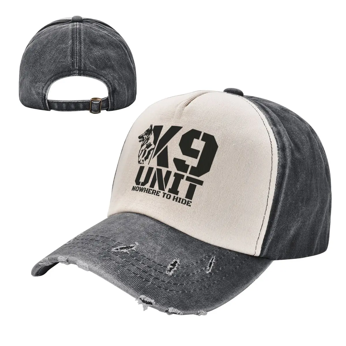 

Unisex Fashion K9 Unit Malinois Washed Baseball Caps