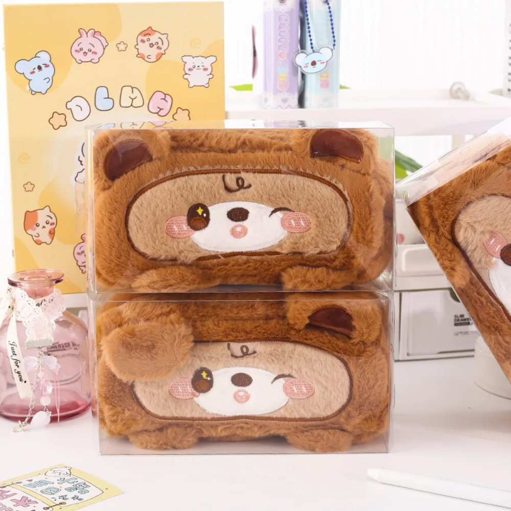 2024 astucci per matite per cartoni animati astucci per penne in peluche di grande capacità studenti multifunzionali della scatola di cancelleria Lotso