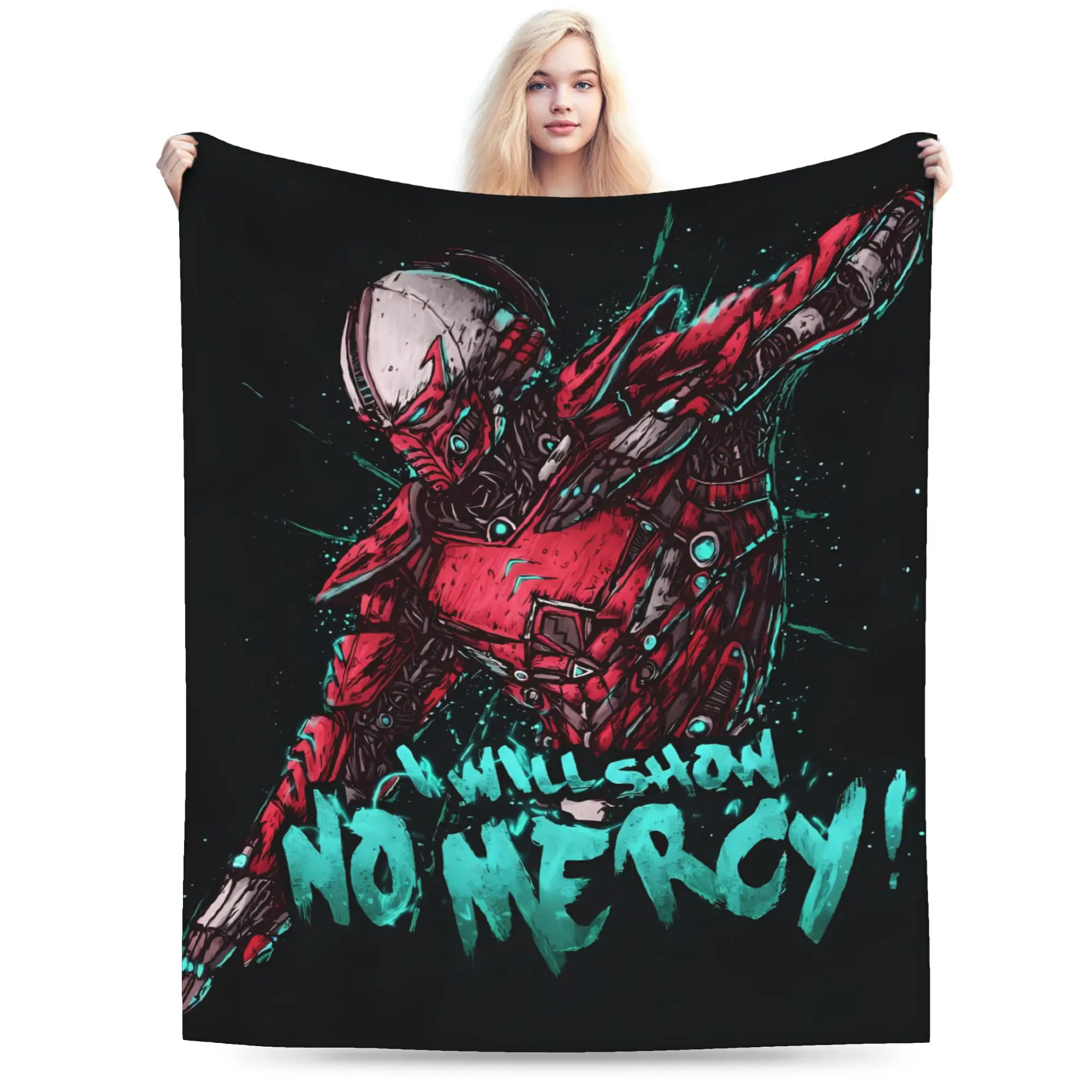 Warm Soft BlanketStudents Decorative Combat Role Smoke Bedding Throws Flannel Bedspread For Couch Chair Aesthetic Sofa Bed Cover