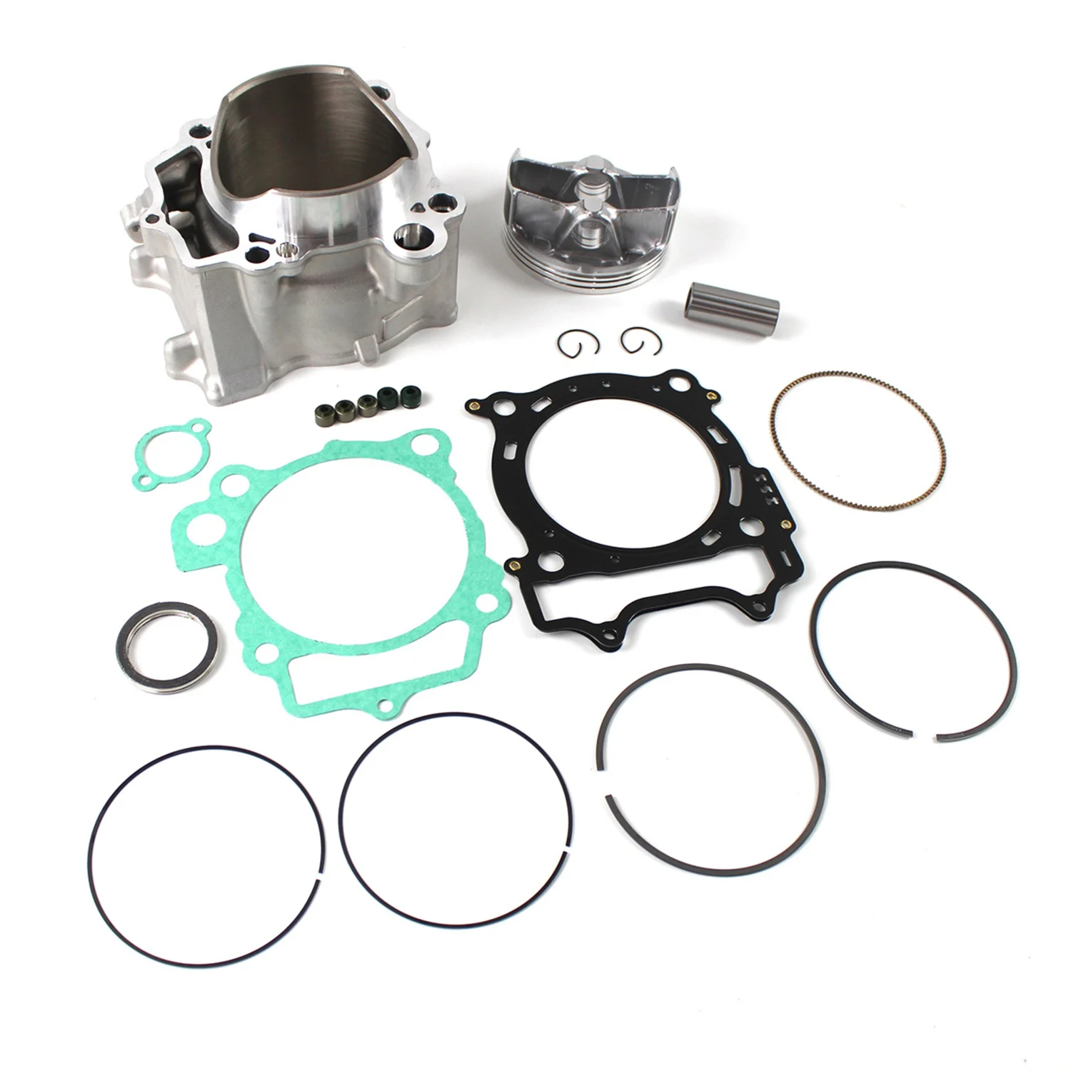 1Set For Yamaha YFZ450R 2009-2011 YFZ450X 2010-2011 YZ450F 2006-2011 WR450F 2007-2011 Cylinder Piston Top End Gasket Kit