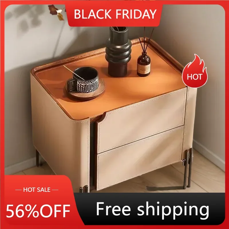 Night Stand Table Bed Headboard Bedside Storage Cabinet Hanging Desk Drawer Open Cabinets Side Tables Sofa Muebles Room End LT