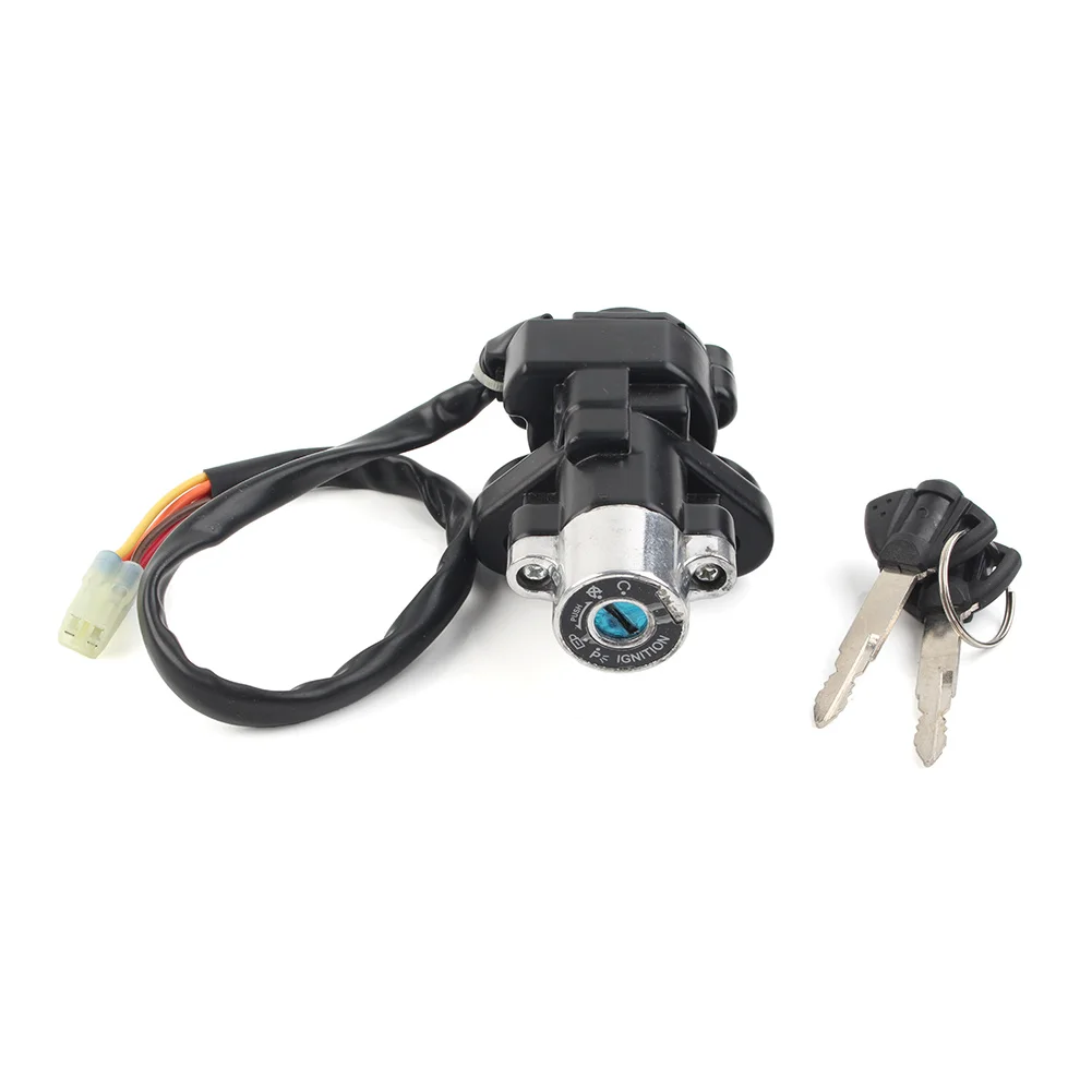Motorbike Ignition Switch Lock Key Set For SUZUKI GZ125 GZ250 GSF600 GSF650 GSF1200