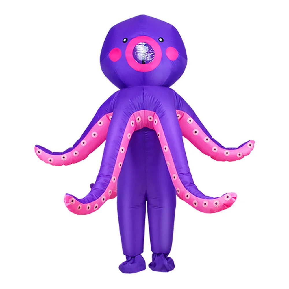 Pink Salamander Koala Inflatable Costume Spooky Cartoon Doll Full Body Inflatable Costume Party Halloween Performance Props