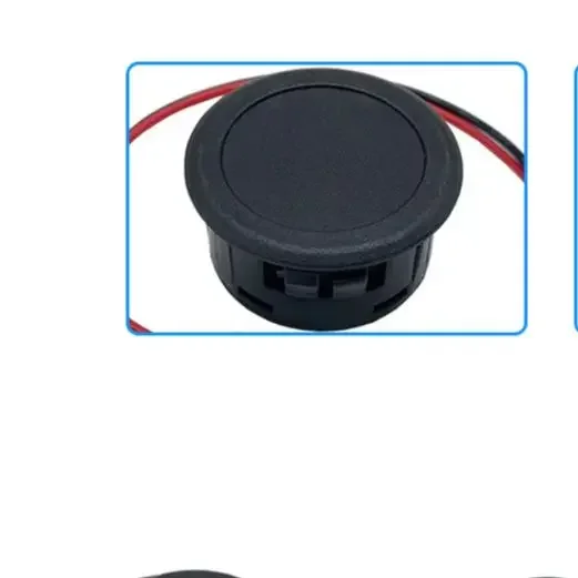 DC5-100V LED Digital Round Voltmeter 2-Wire Voltage Meter With Reverse Polarity Protection For Automotive-And-Industrial Testing